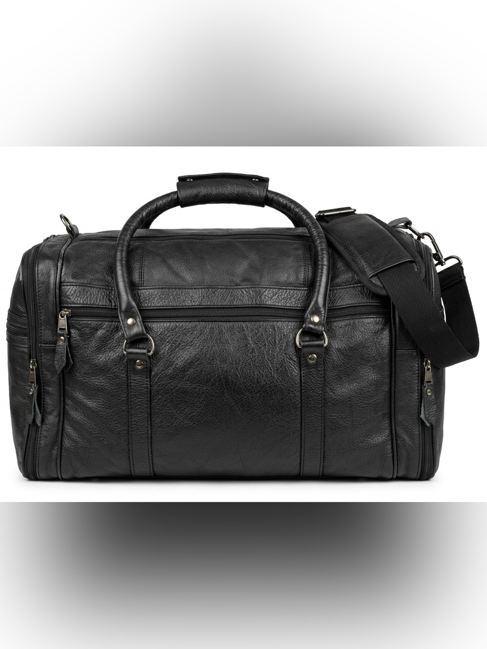 Vintage mulberry Scotchgrain Weekender Bag Black Pebble Grain Travel Duffle